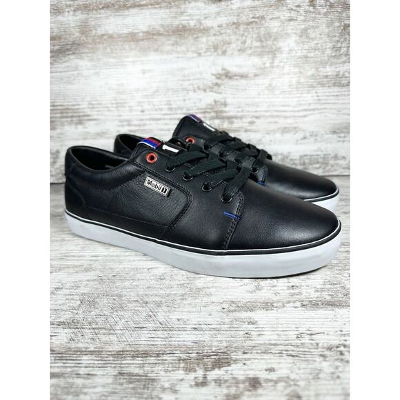 NEW Men’s DVS Convict CT x Mobile 1 Black Leather Skate Sneakers Sz 9 - Picture 1 of 14